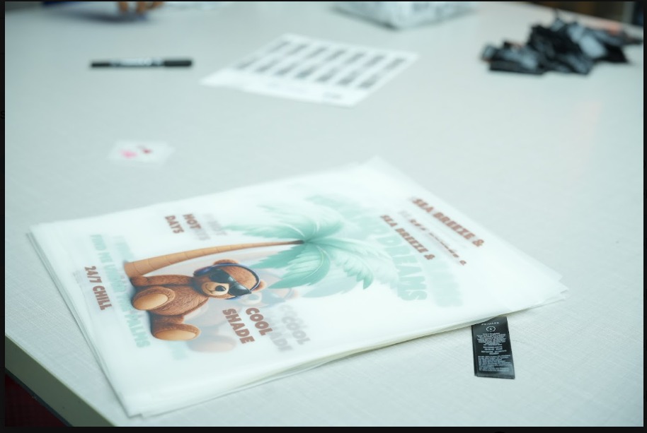Heat transparent label image